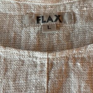 Flax Women's Short Sleeve Tee - Cream